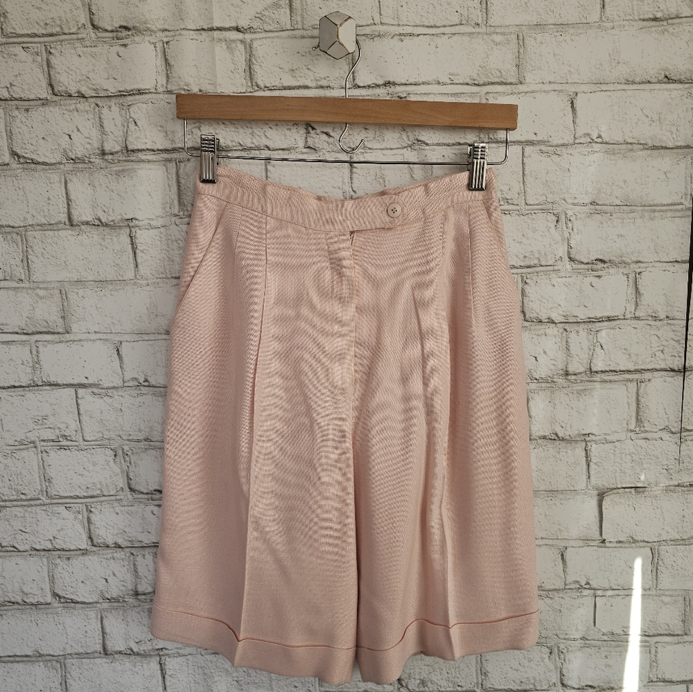VINTAGE Alex Pink Pleated Shorts